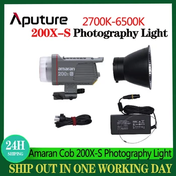 Aputure Amaran 100X-S / 200X-S Светодиодное освещение для видеосъемки 2700-6500K Фотосветильник Совместимый с Bluetooth