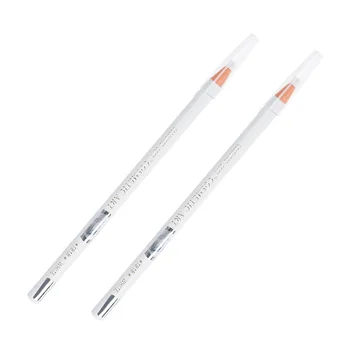 2pcs Eye Makeup Eyeliner Brush Lying Silkworm Pen Highlighter Eyeliner Eyeliner (Белый)