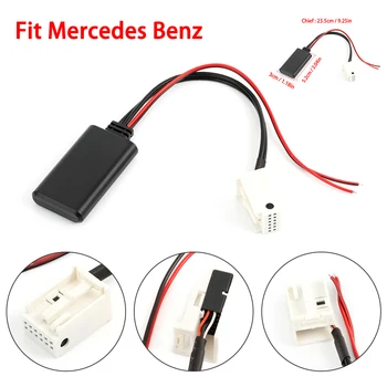 Bluetooth адаптер aux кабель для установки Mercedes Benz Audio W169 W245 W203 W209 W164 Автомобильная электроника Аксессуары Розетки