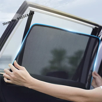 Для Toyota RAV4 RAV 4 2013 2015 2017 2018 Магнитный автомобильный солнцезащитный козырек Сетка Солнцезащитный козырек Дверь Боковое окно Солнцезащитный козырек Изоляция солнцезащитного крема