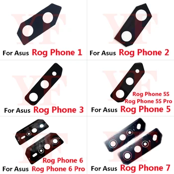 Оригинал для Asus ROG Phone 5 Phone 5s Pro ZS676KS ZS673KS ZS673KS-1B048IN Замена стеклянного объектива задней камеры