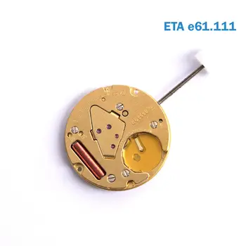 ETA Механизм E61.111 Замена для Eta 256.111, белый диск даты на 3