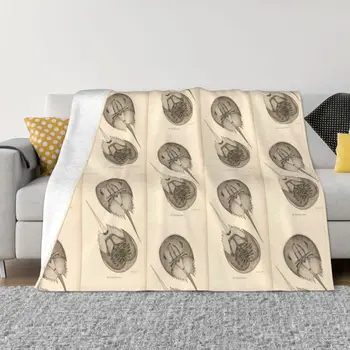 подковообразные крабы бросают одеяло одиночные диваны роскошный бренд аниме забавный подарок одеяла