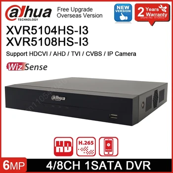 Dahua XVR5104HS-I3 XVR5108HS-I3 4-канальный 8-канальный видеорегистратор 5M-N/1080P WizSense HDCVI AHD TVI CVBS IP-камера Цифровой видеорегистратор