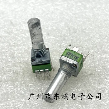  1 шт. Тайваньский прецизионный потенциометр B10K 3-контактный вал Длина вала 20 мм