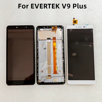  для EVERTEK V9 Plus ЖК-дисплей Сенсорный экран V9 + Панель дигитайзера Замена в сборе