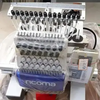  ГОРЯЧАЯ ПРОДАЖА RicoMa TC-1501 15-игольная коммерческая вышивальная машина с одной головкой