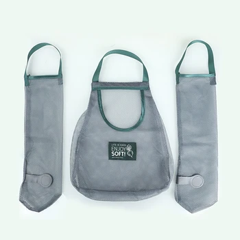 многослойная кухонная подвесная сетчатая сумка прозрачная многоразовая подвесная сетчатая сумка для хранения дышащая продуктовая сумка для хранения продуктов