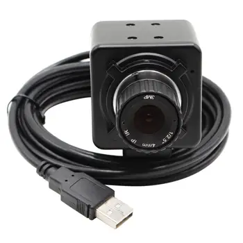 720P 60 кадров в секунду Высокоскоростной глоаловый затвор HD Веб-камера ПК Видеокамера Черный Белый Монохромный Aptina AR0144 Датчик 1 МП Промышленная USB-камера